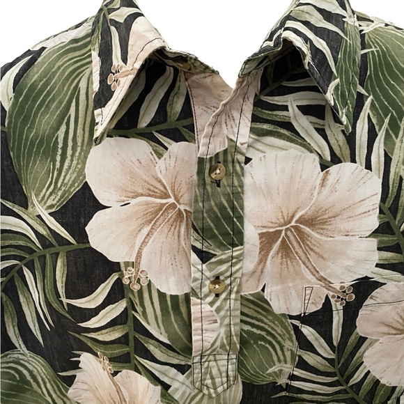 ONO & Company by Liberty House Aloha Hawaiian Tropical Floral Shirt Men XL - Picture 2 of 5